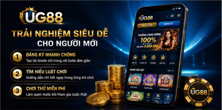 Trải nghiệm siêu dễ cho người mới