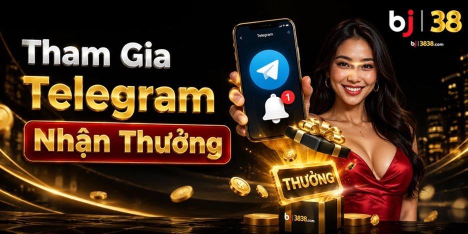 BJ38 Tham gia Telegram nhận thưởng ngẫu nhiên