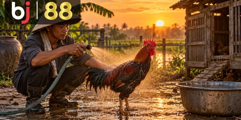 Cách vệ sinh chân gà và lông